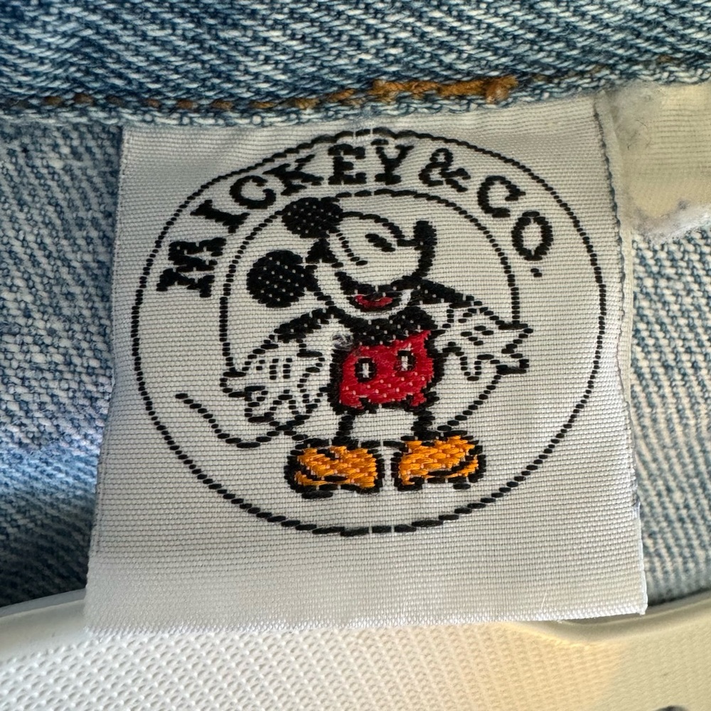Mickey Mouse Denim Jacket Vintage Patches - image 8